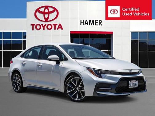 Blizzard Pearl 2021 Toyota Corolla SE