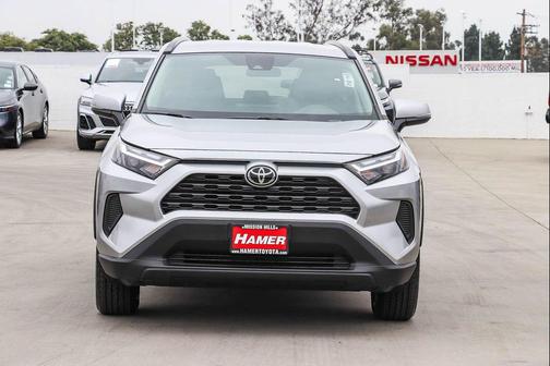 Silver Sky Metallic 2025 Toyota RAV4 Hybrid XLE