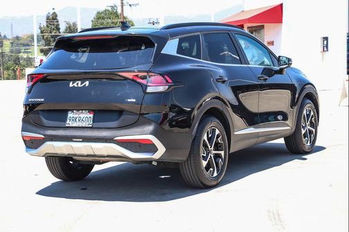 Fusion Black 2023 Kia Sportage Hybrid EX