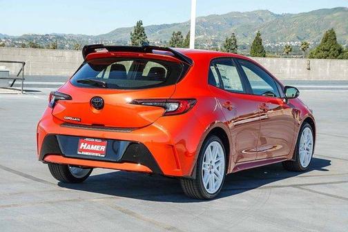 Inferno Red 2026 Toyota Corolla Hatchback SE
