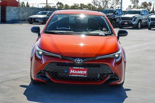Inferno Red 2026 Toyota Corolla Hatchback SE