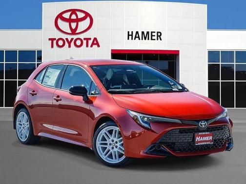 Inferno Red 2026 Toyota Corolla Hatchback SE