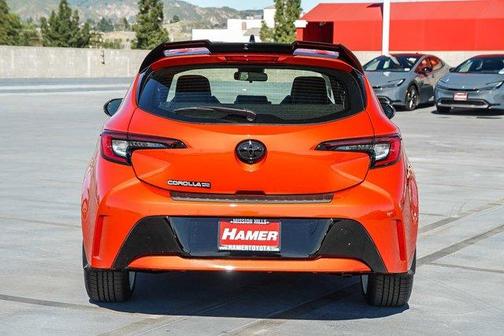 Inferno Red 2026 Toyota Corolla Hatchback SE
