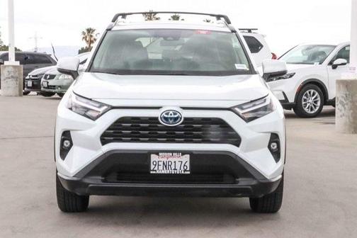 Wind Chill Pearl 2023 Toyota RAV4 Hybrid XLE Premium