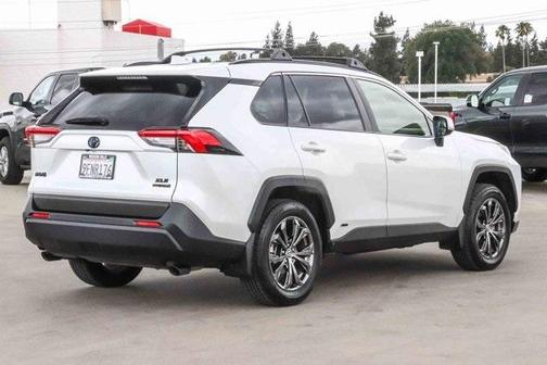 Wind Chill Pearl 2023 Toyota RAV4 Hybrid XLE Premium