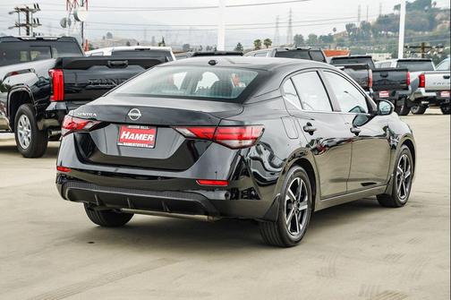Super Black 2025 Nissan Sentra SV