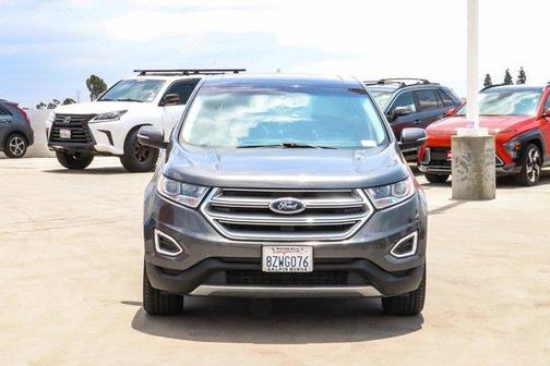 Magnetic Metallic 2018 Ford Edge Titanium
