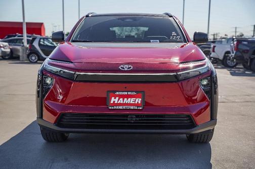 Red 2026 Toyota bZ LIMITED
