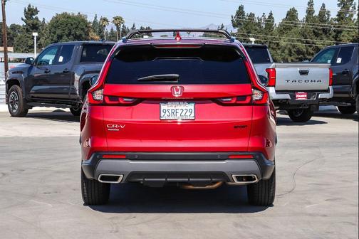 Radiant Red Metallic 2025 Honda CR-V Hybrid Sport FWD