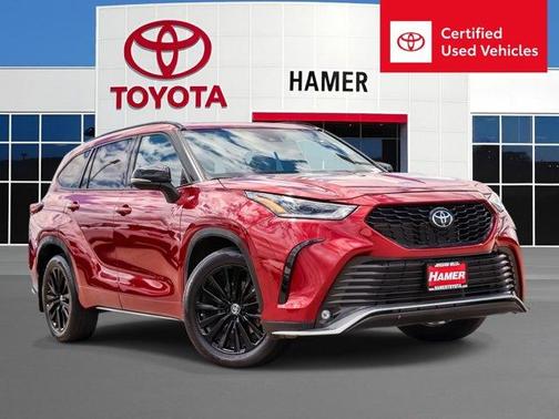 Ruby Flare Pearl 2024 Toyota Highlander XSE