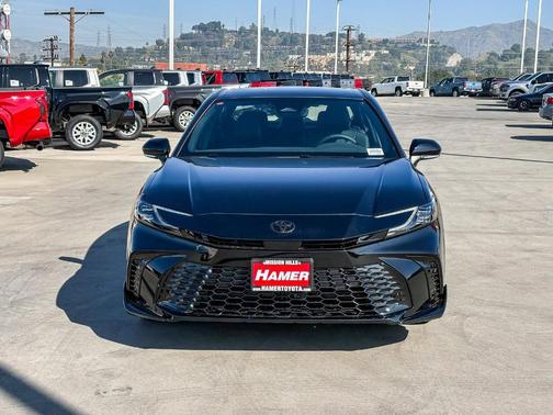 Midnight Black Metallic 2026 Toyota Camry XSE