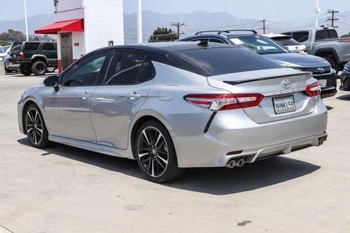 Midnight Black Metallic 2019 Toyota Camry XSE