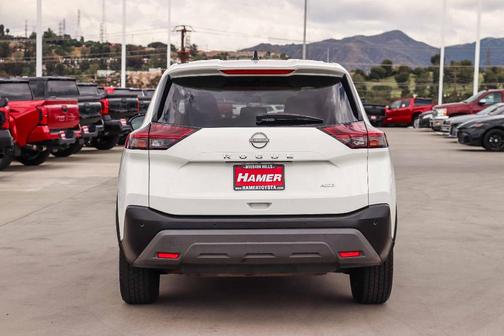 Glacier White 2023 Nissan Rogue S