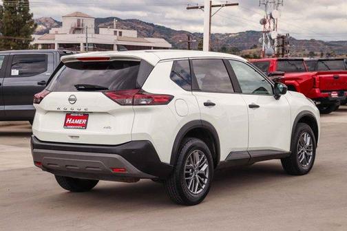 Glacier White 2023 Nissan Rogue S