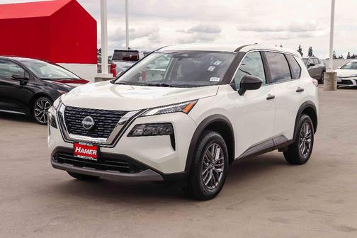 Glacier White 2023 Nissan Rogue S