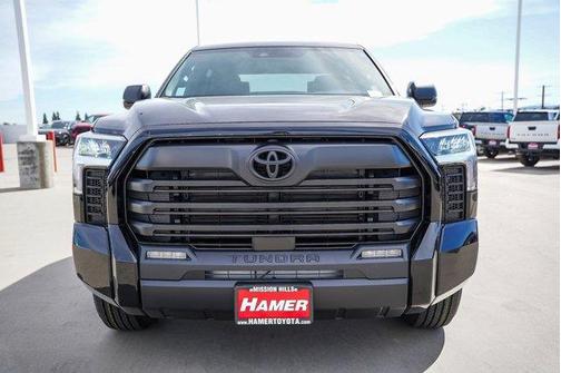Midnight Black Metallic 2026 Toyota Tundra SR5