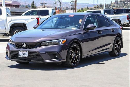 Morning Mist Metallic 2022 Honda Civic Sport Touring
