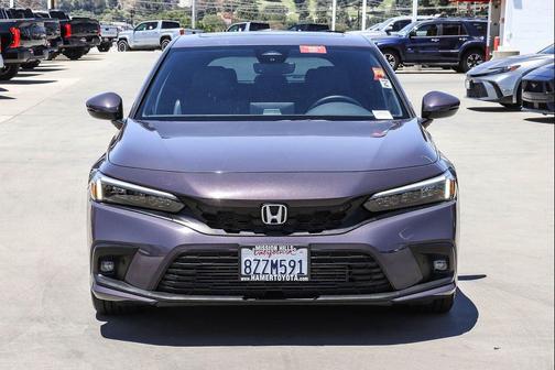 Morning Mist Metallic 2022 Honda Civic Sport Touring