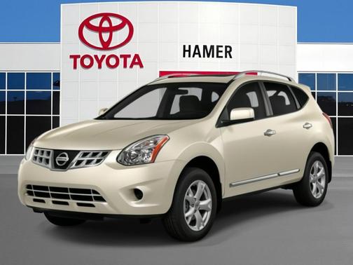 Pearl White 2014 Nissan Rogue Select S