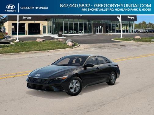 Black 2026 Hyundai ELANTRA SE