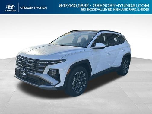 Serenity White Pearl 2025 Hyundai TUCSON Limited