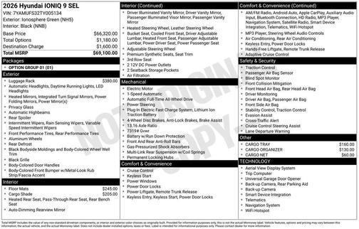 2026 Hyundai IONIQ 9 SEL