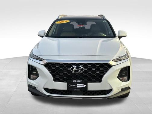 Quartz White 2019 Hyundai SANTA FE 2.0T Ultimate