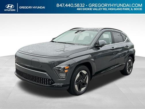 Gray Pearl 2025 Hyundai KONA EV Limited