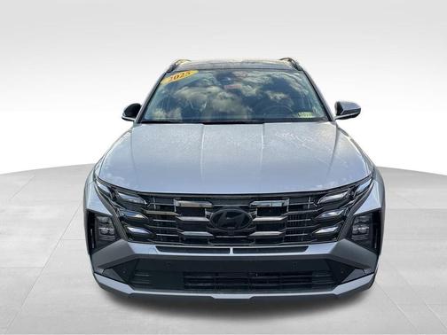 Shimmering Silver 2025 Hyundai TUCSON Hybrid Limited