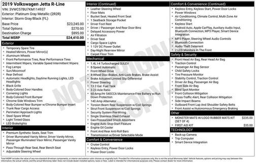 2019 Volkswagen Jetta 1.4T R-Line