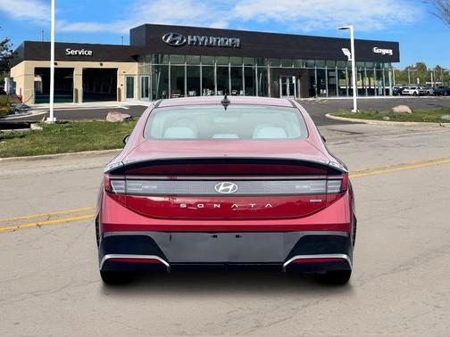 Red 2026 Hyundai SONATA SEL Sport