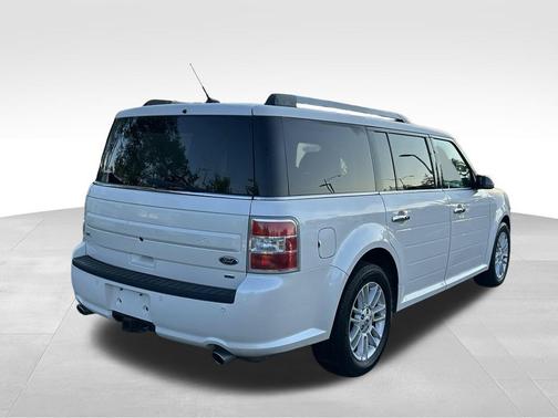 White Platinum Clearcoat Metallic 2019 Ford Flex SEL