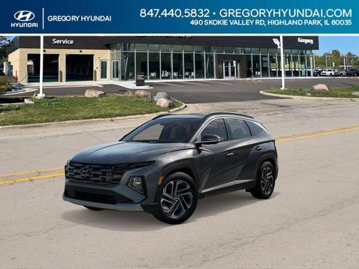 Gray 2026 Hyundai TUCSON Limited