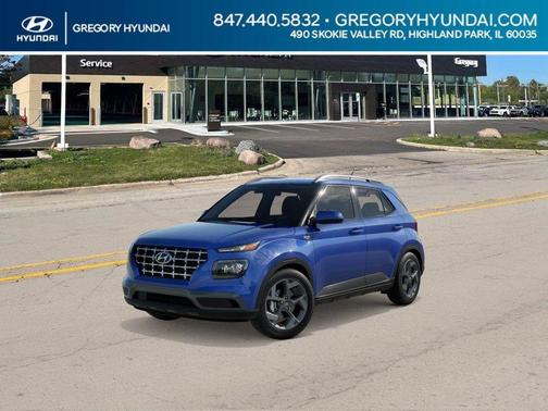 Blue 2025 Hyundai VENUE Limited SUV