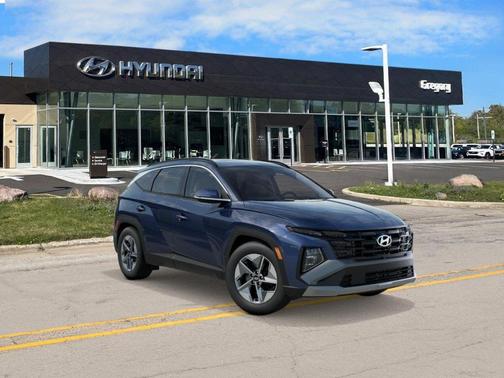 Blue 2026 Hyundai TUCSON SEL Premium