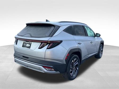 Shimmering Silver 2025 Hyundai TUCSON Hybrid Limited