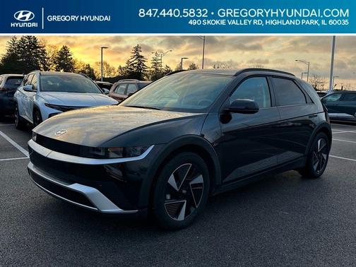 Black 2025 Hyundai IONIQ 5 SEL