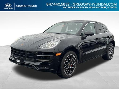 Black 2017 Porsche Macan Turbo