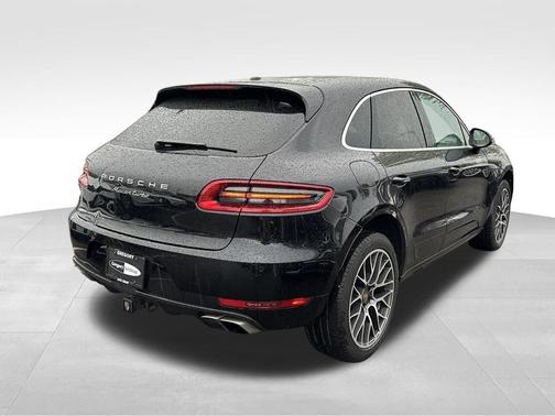 Black 2017 Porsche Macan Turbo
