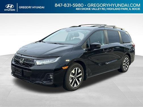 Crystal Black Pearl 2025 Honda Odyssey EX-L
