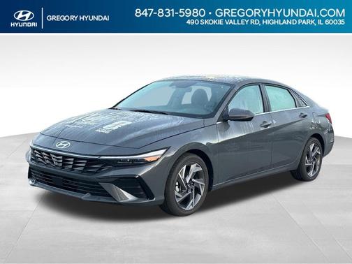 Gray 2026 Hyundai ELANTRA Limited