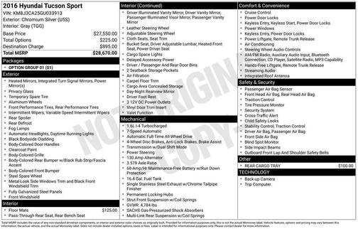 2016 Hyundai TUCSON Sport