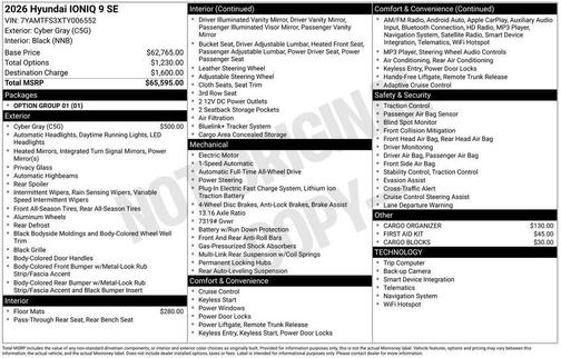 2026 Hyundai IONIQ 9 SE