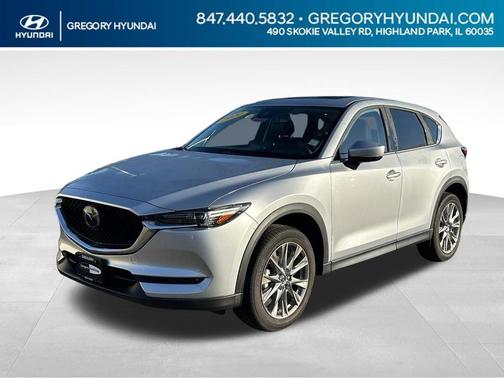 Sonic Silver Metallic 2021 Mazda CX-5 Grand Touring