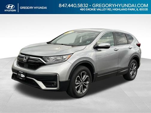 Silver 2021 Honda CR-V EX-L