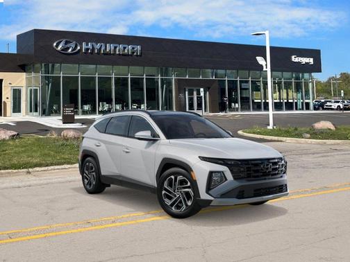 White 2026 Hyundai TUCSON Hybrid Limited