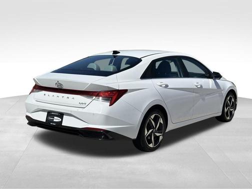 Ceramic White 2023 Hyundai ELANTRA HEV Limited