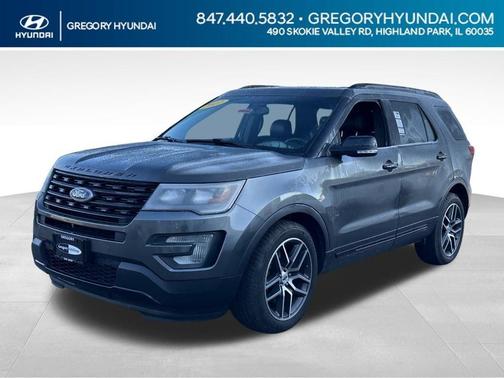 Magnetic Metallic 2017 Ford Explorer sport