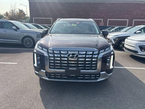 Red 2024 Hyundai PALISADE Calligraphy