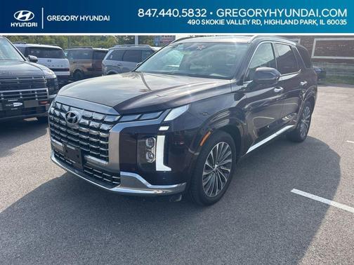 Red 2024 Hyundai PALISADE Calligraphy